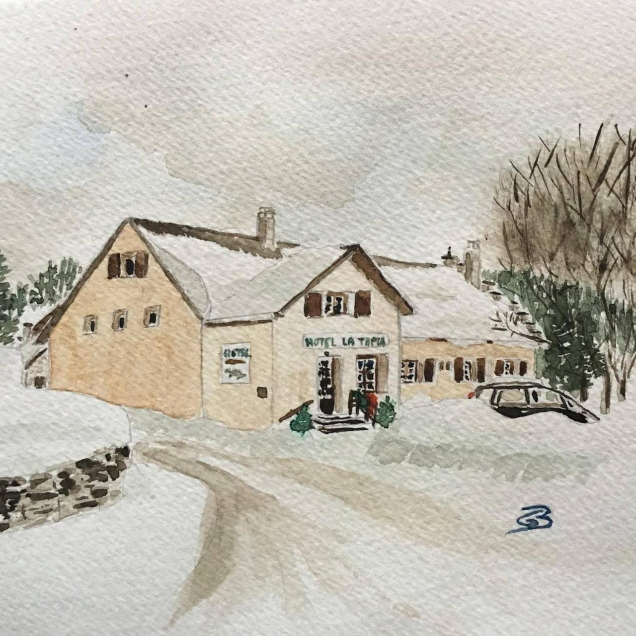Hotel La Tapia Autrans-Meaudre-en-Vercors Kültér fotó